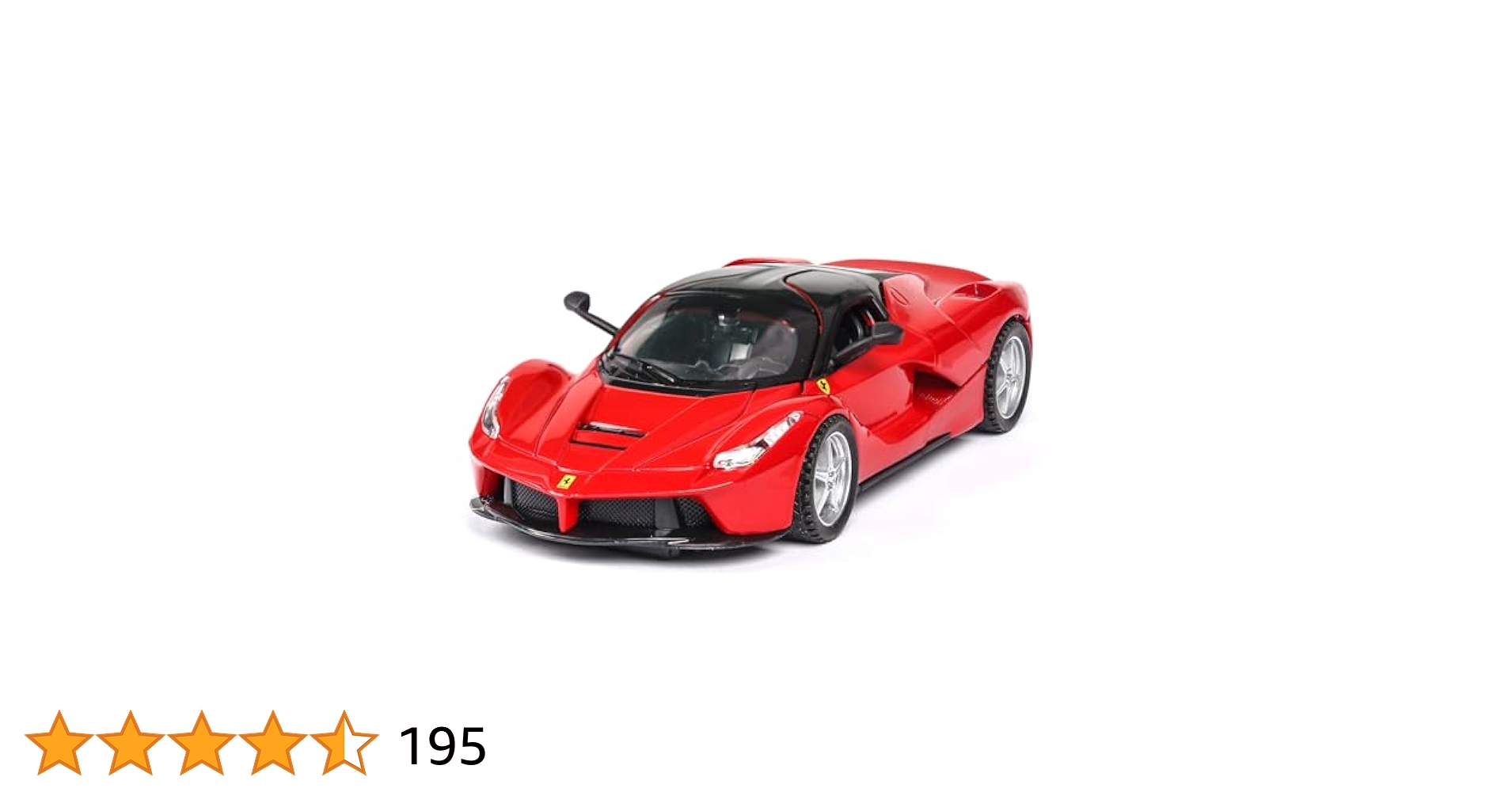 LaFerrari レッド 1/10 スケールモデル LaFerrari model in 1:8 scale in Red | Ferrari®